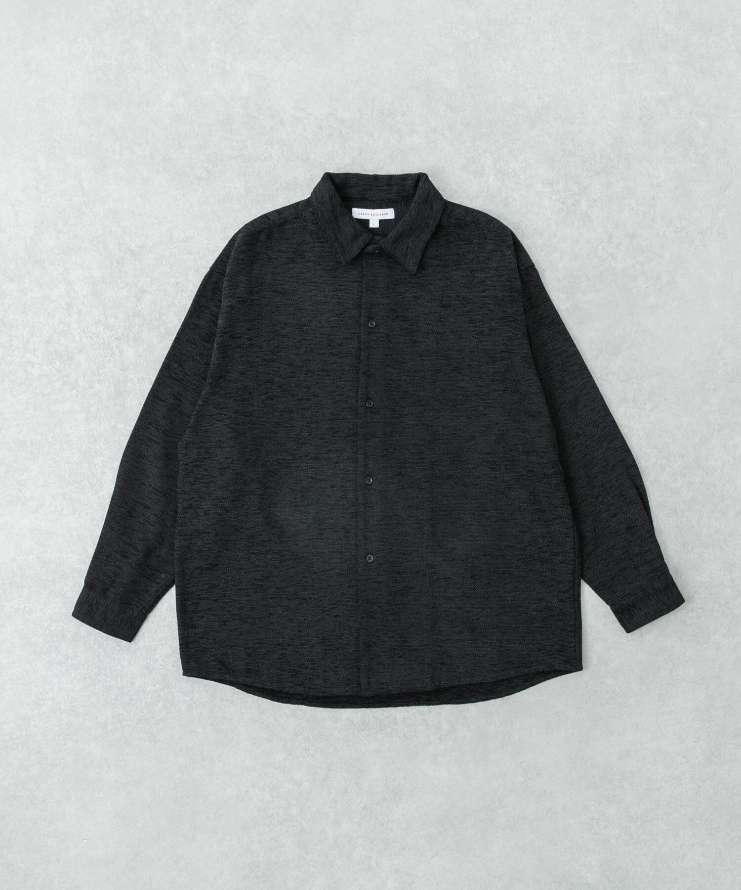 URBAN RESEARCH「モールクラシックシャツ」|シャツ・ブラウス|ブラック