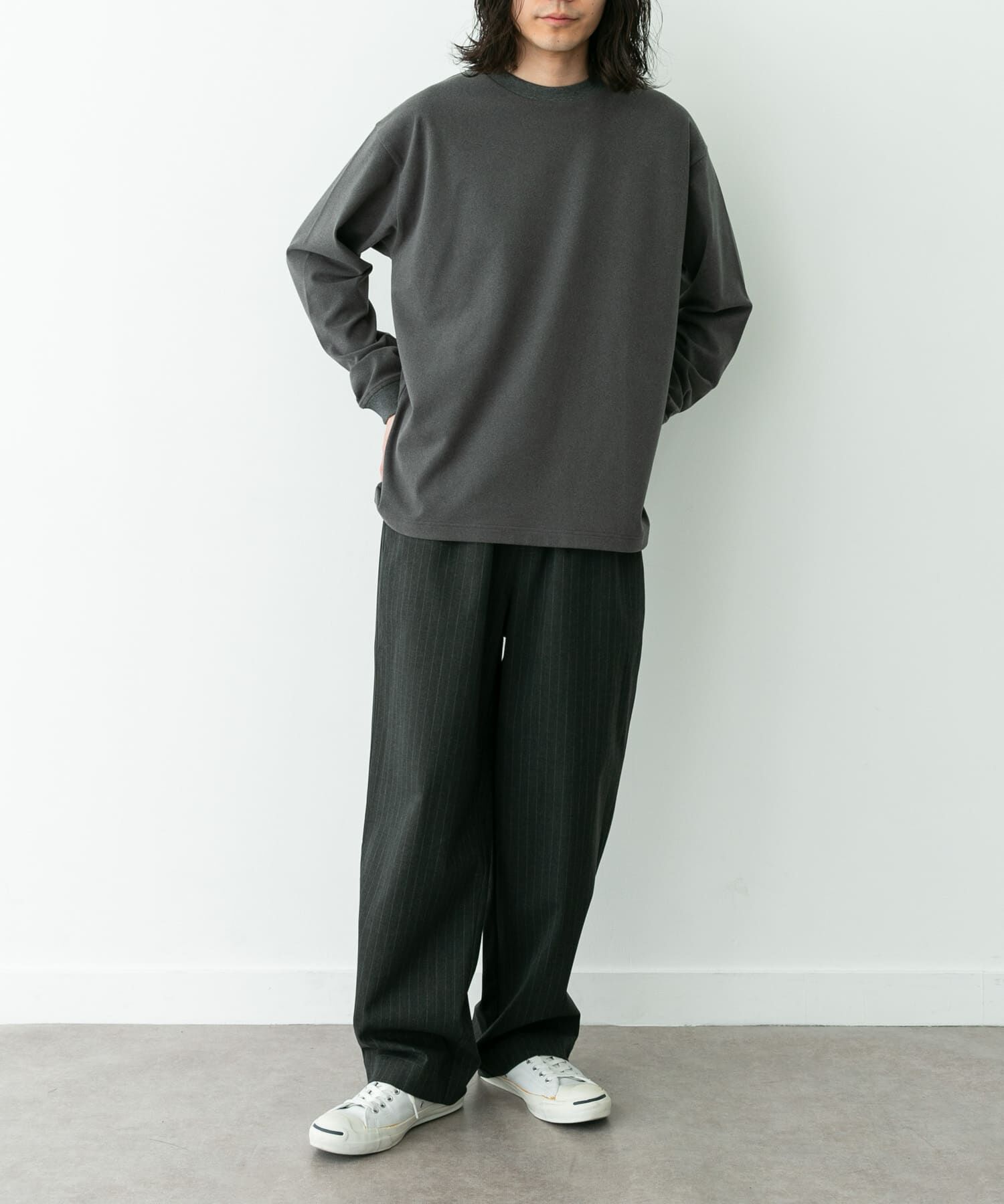 Sonny Label 「ふわもちストレッチロングスリーブTEE」|Tシャツ・カットソー|