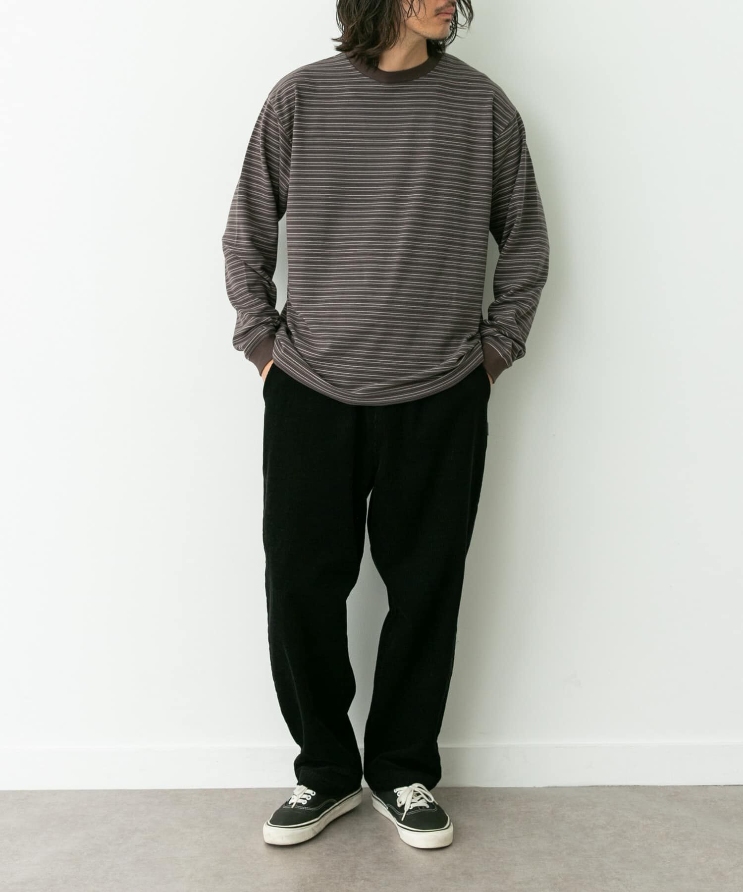 Sonny Label 「ふわもちストレッチロングスリーブTEE」|Tシャツ・カットソー|