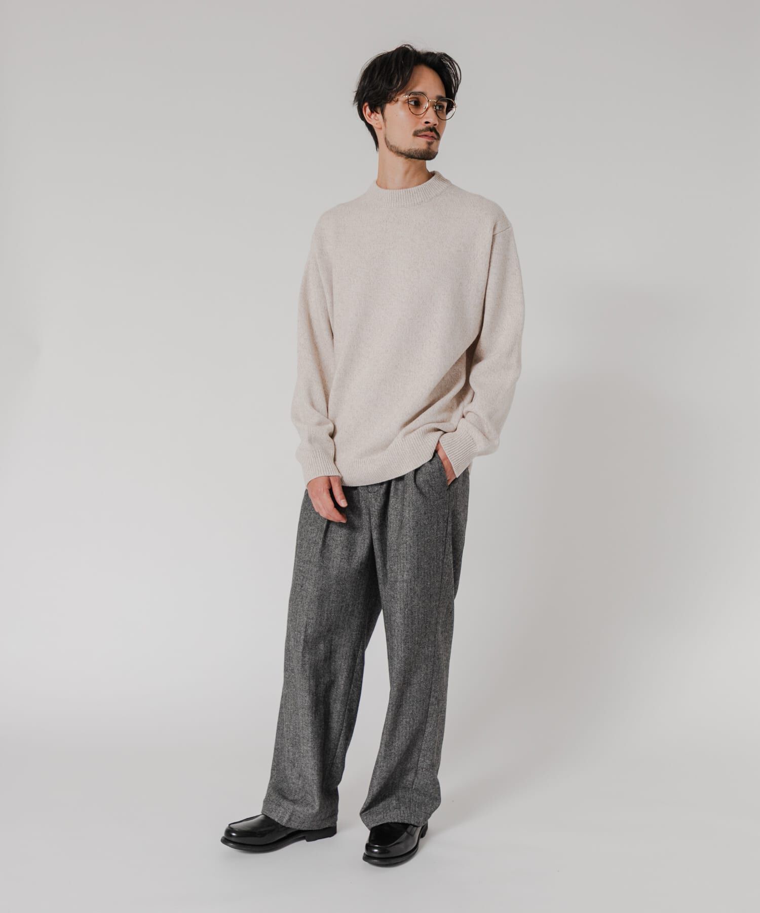 URBAN RESEARCH「ヘリンボーンワイドスラックス」|その他|