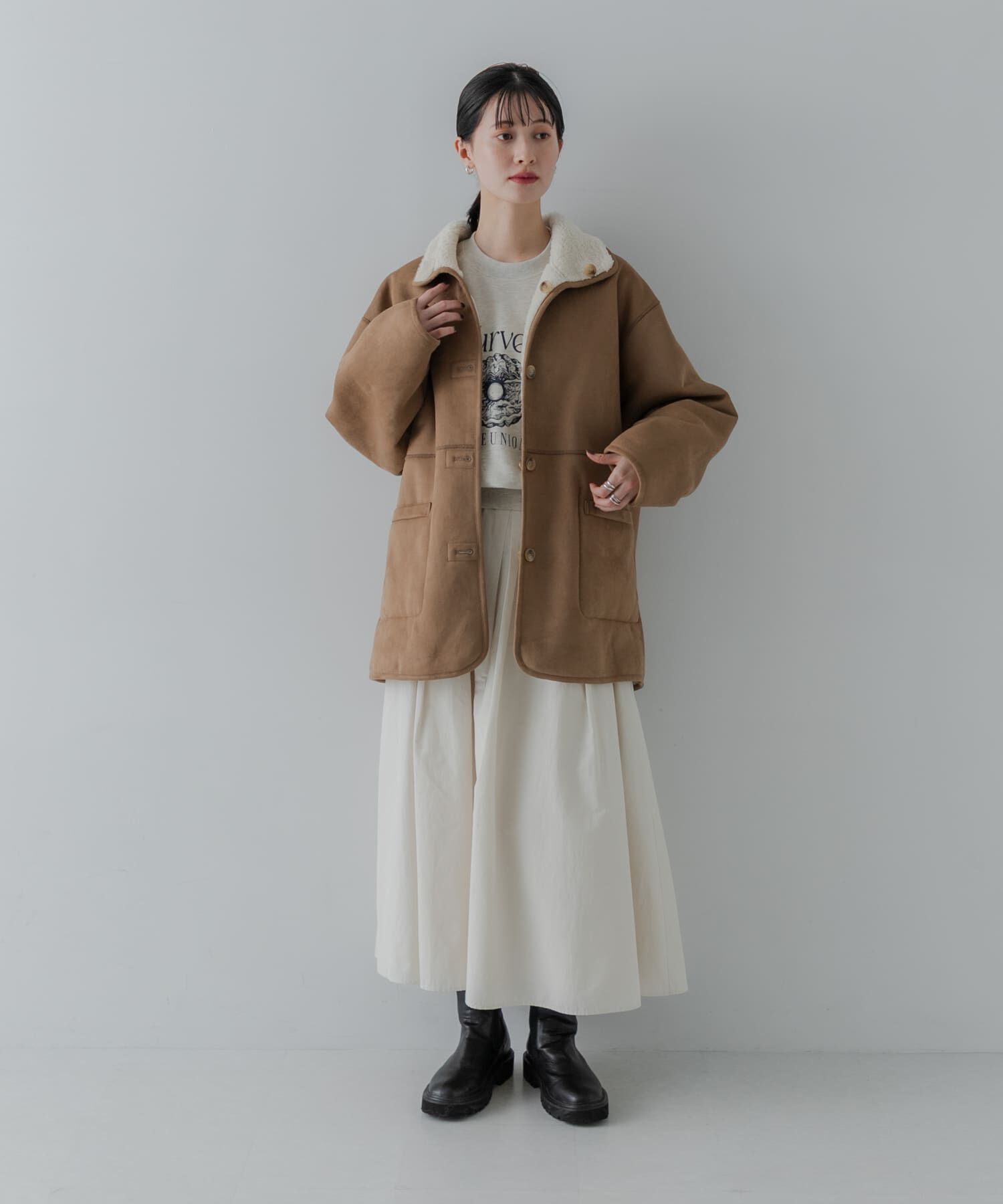 URBAN RESEARCH「ECOPELフェイクムートンリバーシブルコート」|その他|