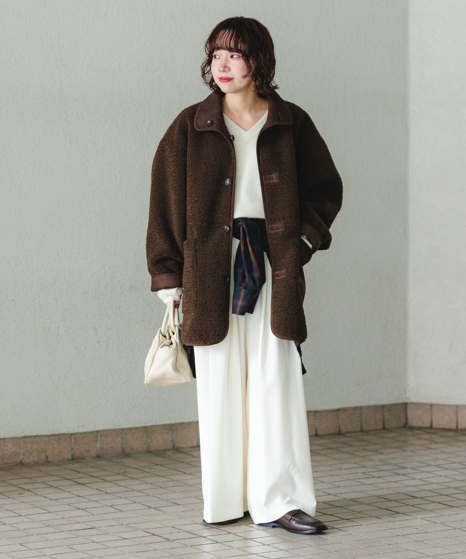 URBAN RESEARCH「ECOPELフェイクムートンリバーシブルコート」|その他|