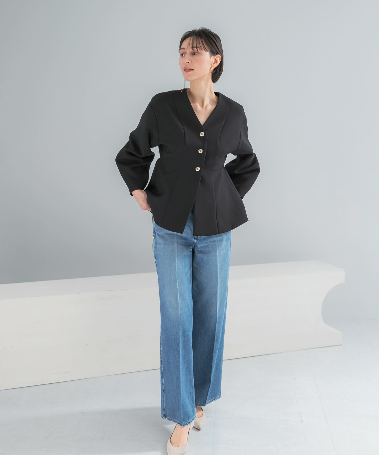 URBAN RESEARCH ROSSO「upper hights　THE SISTER MID-RISE」|デニム|
