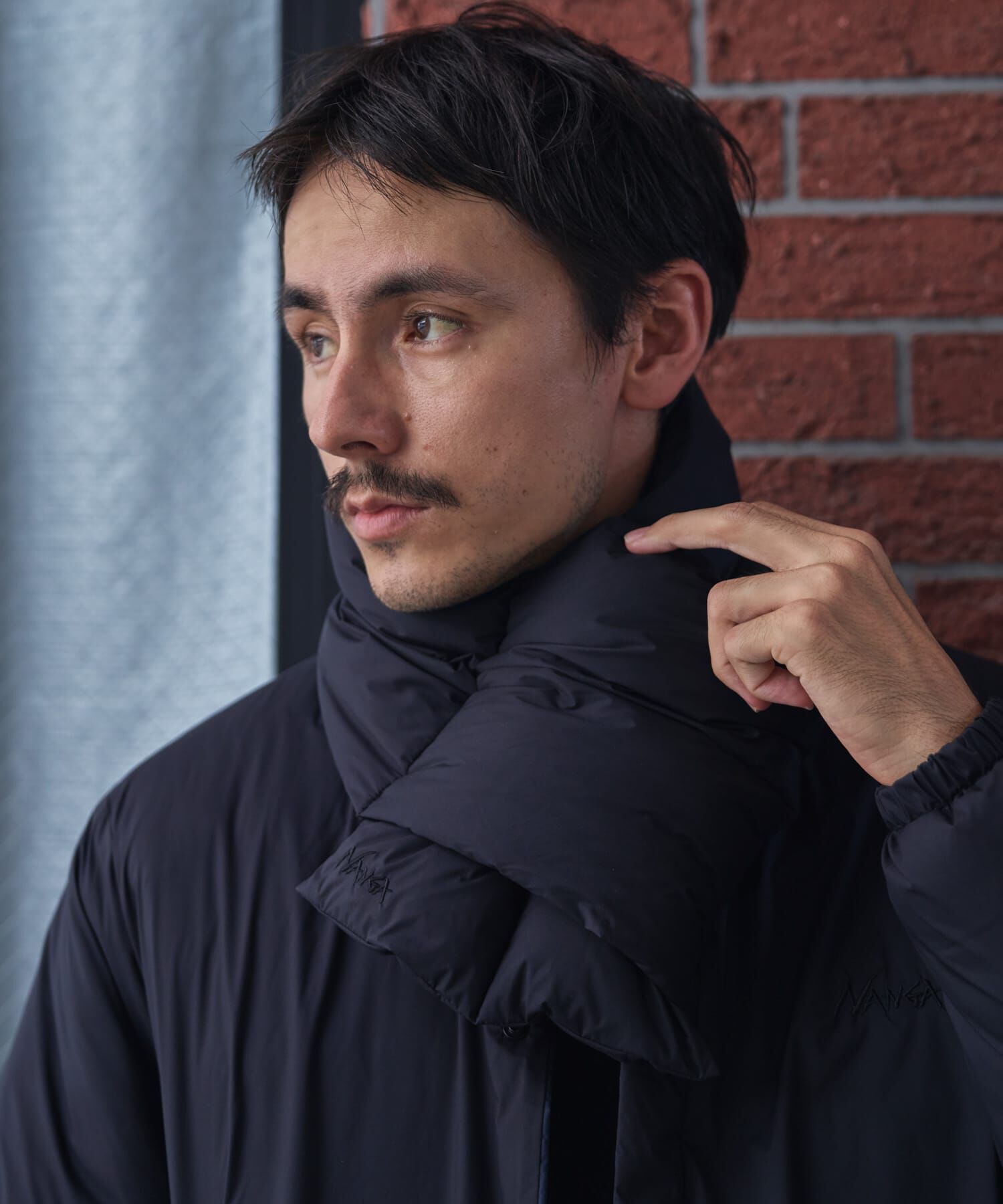 URBAN RESEARCH DOORS「『別注』NANGA&times;DOORS　DOWN MUFFLER 26AW」|マフラー|