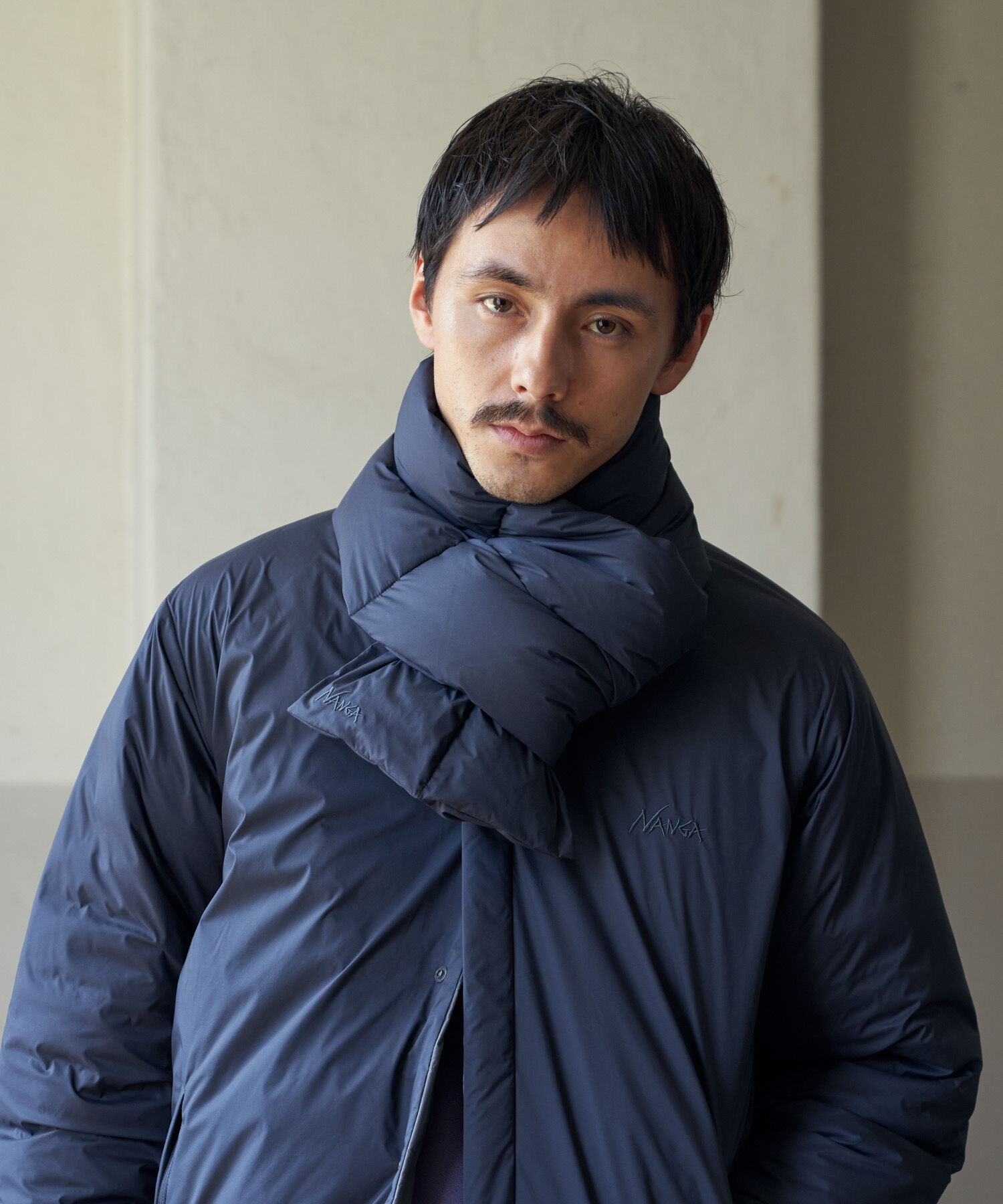 URBAN RESEARCH DOORS「『別注』NANGA&times;DOORS　DOWN MUFFLER 26AW」|マフラー|