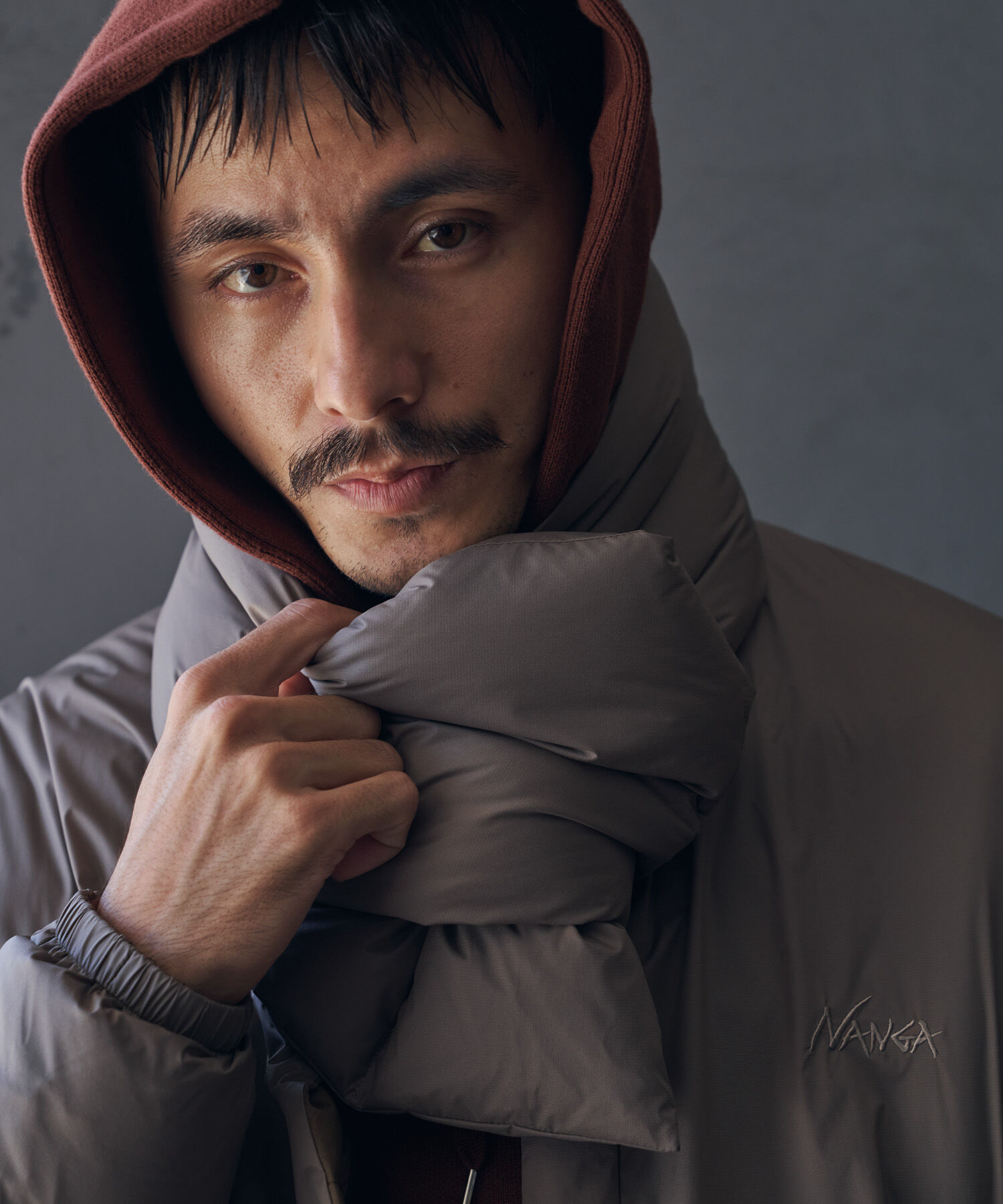 URBAN RESEARCH DOORS「『別注』NANGA&times;DOORS　DOWN MUFFLER 26AW」|マフラー|