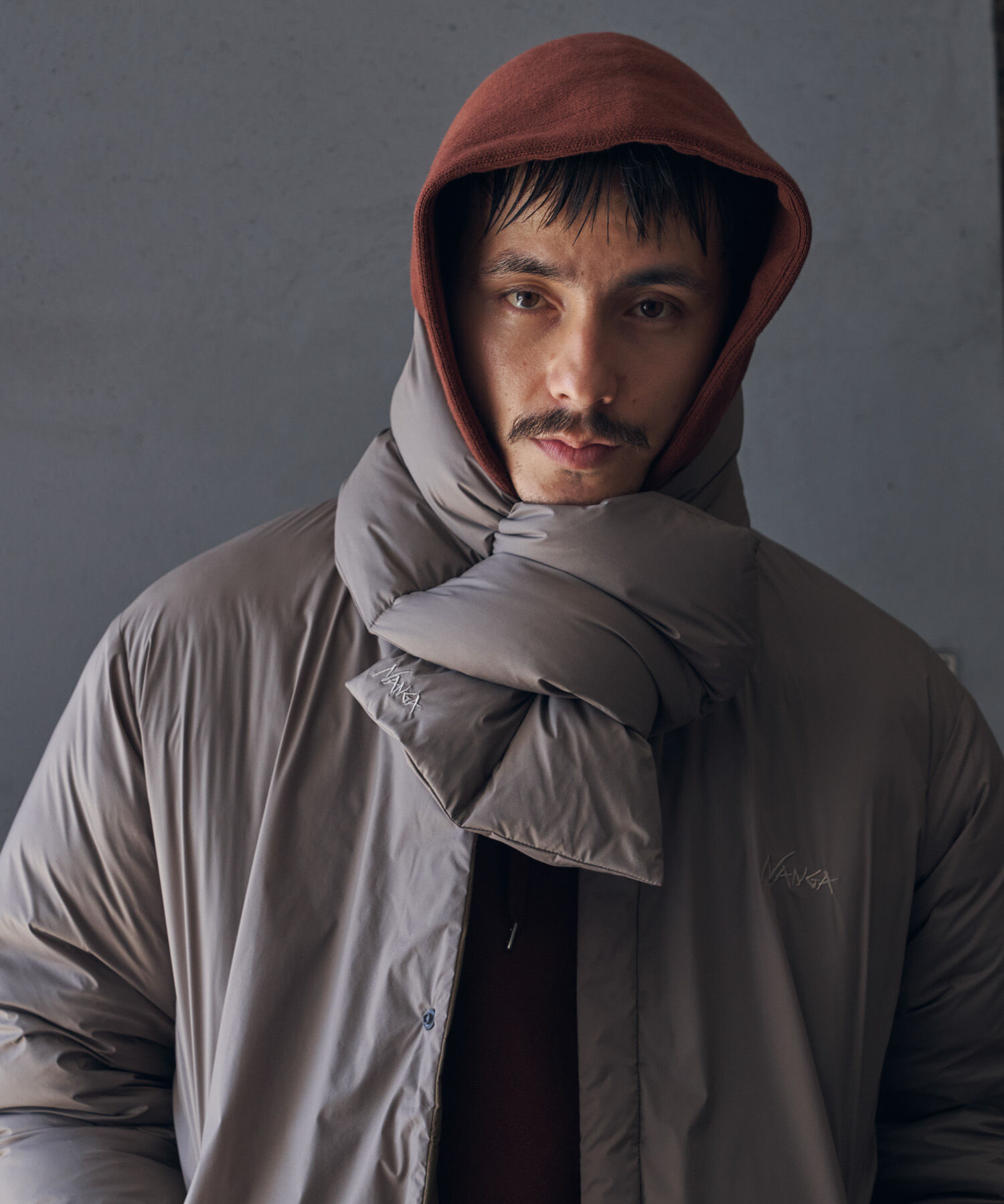 URBAN RESEARCH DOORS「『別注』NANGA&times;DOORS　DOWN MUFFLER 26AW」|マフラー|