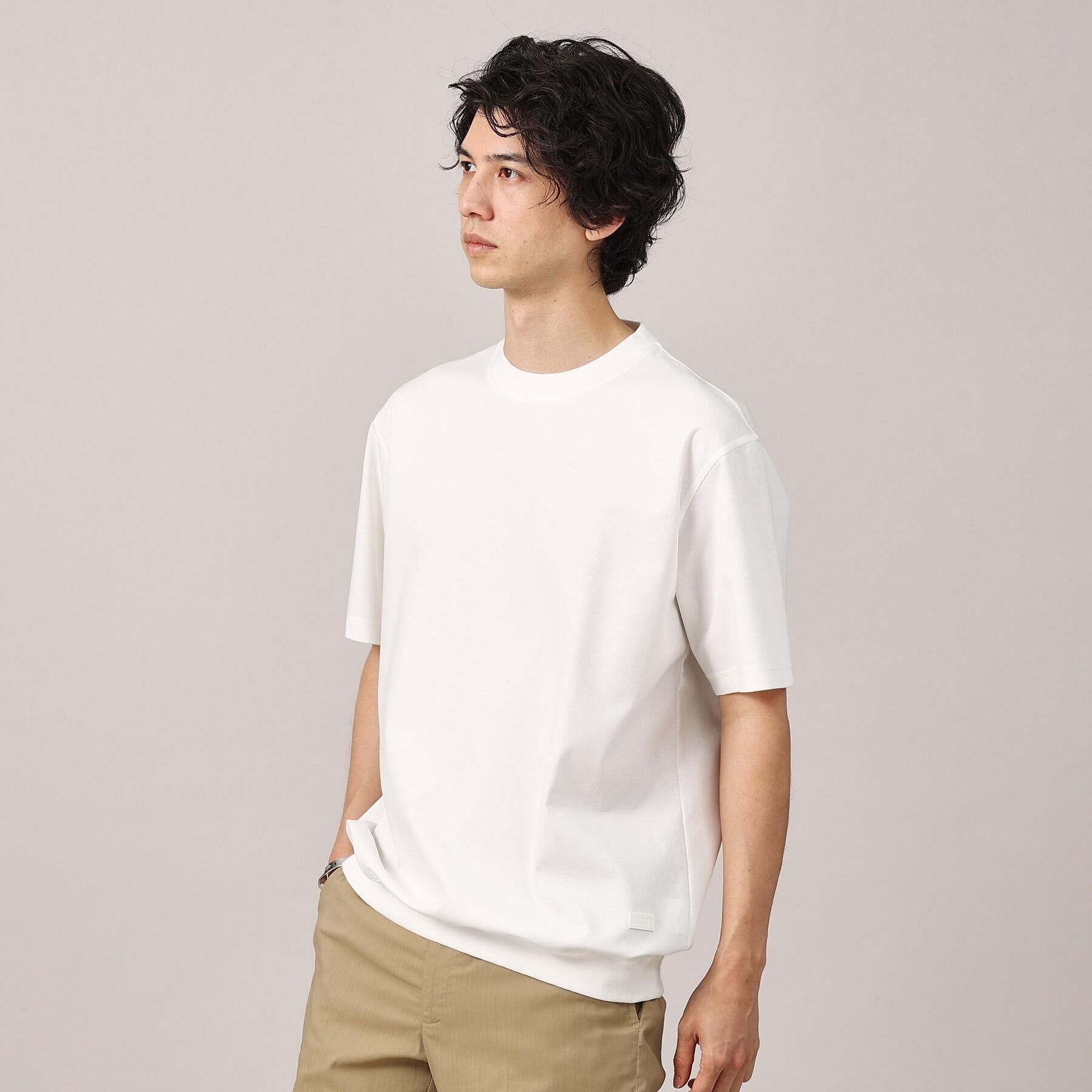 TAKEO KIKUCHI「【抗菌防臭／5サイズ展開】ハイゲージポンチ Tシャツ」|Tシャツ・カットソー|