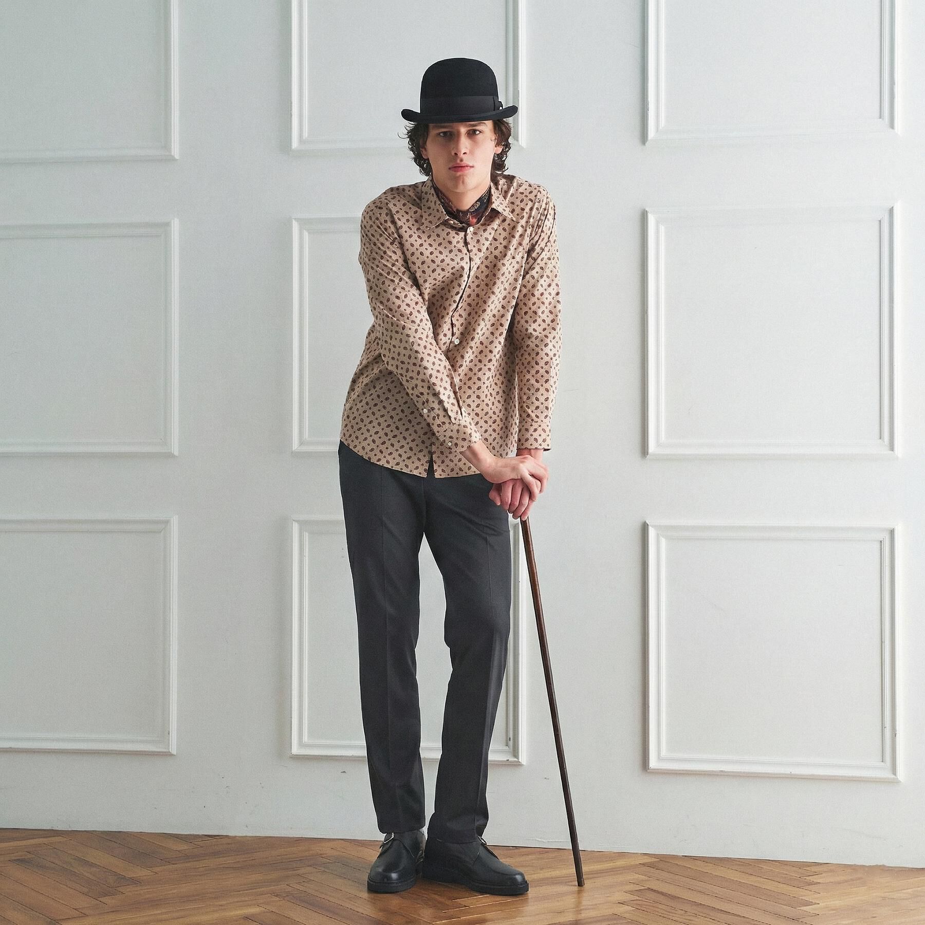 TAKEO KIKUCHI「【BOWLER HAT LABEL】ピンヘッドジャージ スラックス」|その他|