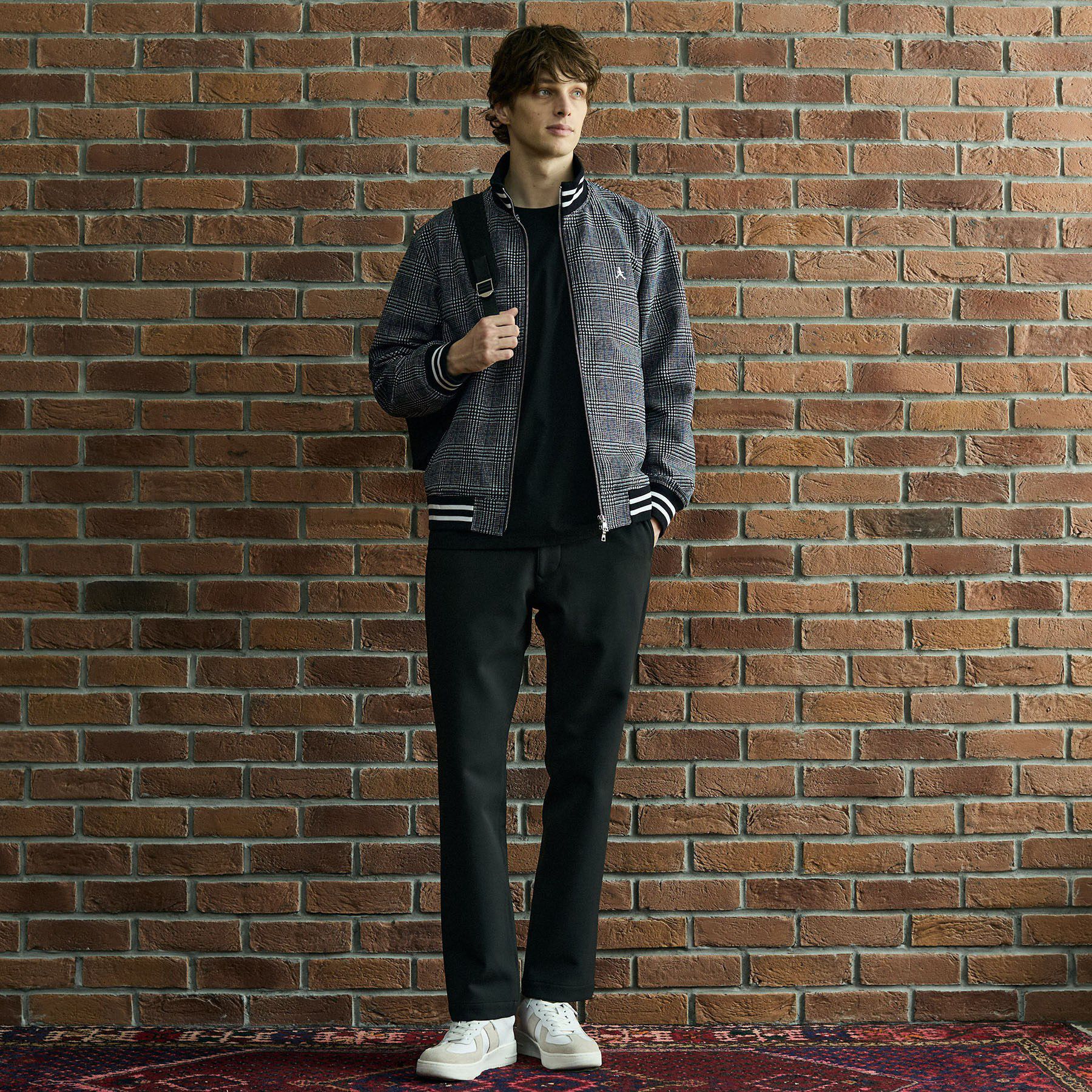 TAKEO KIKUCHI「【BOWLER HAT LABEL】ダウンファブリック トラックジャケット」|ブルゾン・スタジャン|