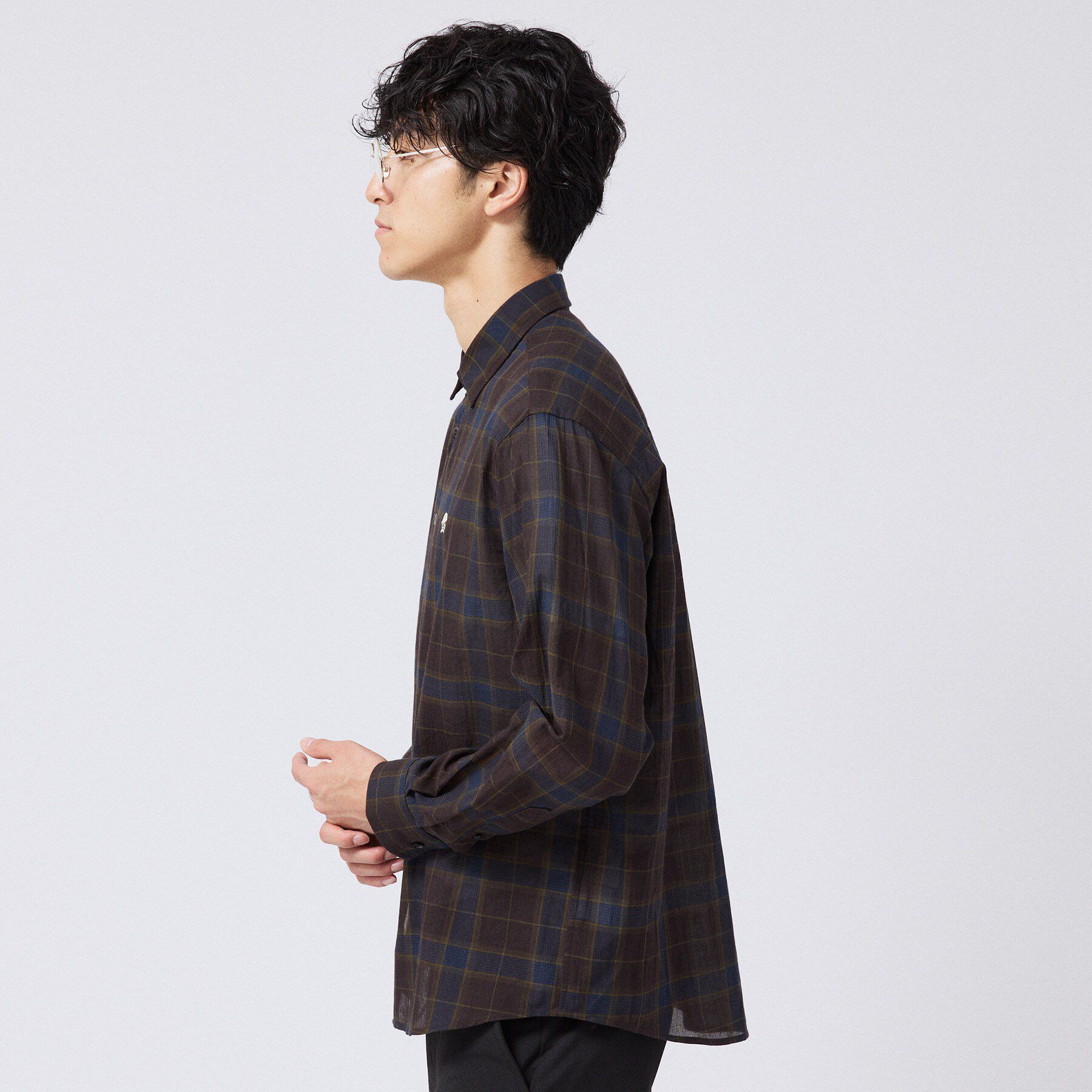 TAKEO KIKUCHI「【LIMITED】ワンポイント刺繍 タータンチェックシャツ」|シャツ・ブラウス|
