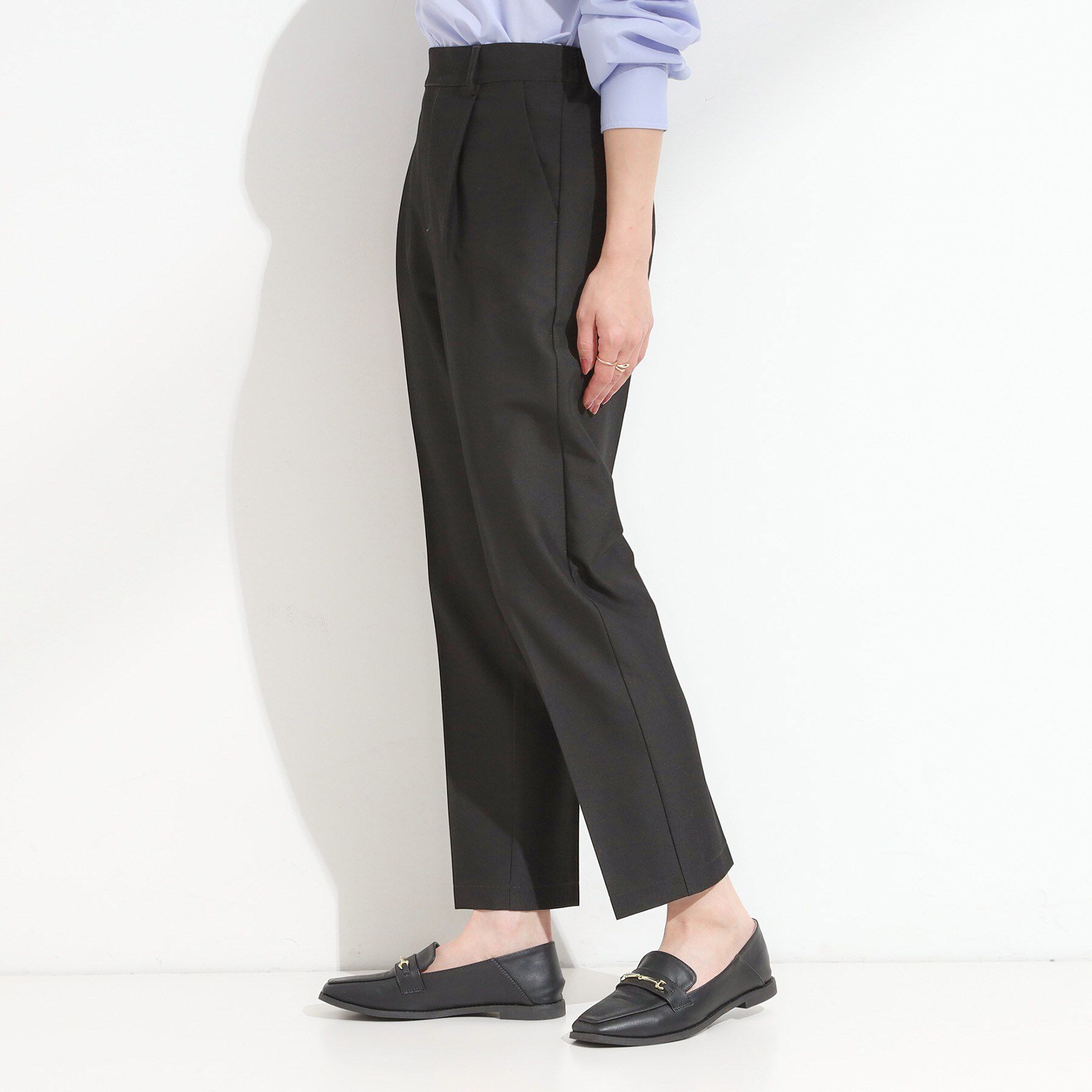 SHOO･LA･RUE「【高レビュー/SS-LL/美脚シルエット】すっきりきれい見え テーパードパンツ」|その他|