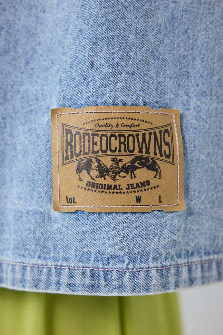 RODEO CROWNS「デニムワイドシャツ」|シャツ・ブラウス|