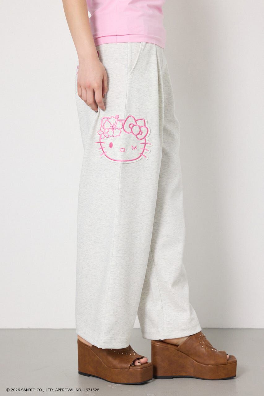 RODEO CROWNS「(HELLOKITTY)アップリケスウェットパンツ」|その他|