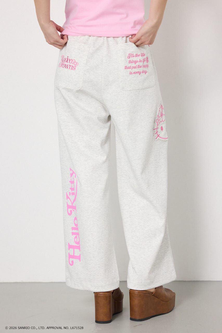 RODEO CROWNS「(HELLOKITTY)アップリケスウェットパンツ」|その他|