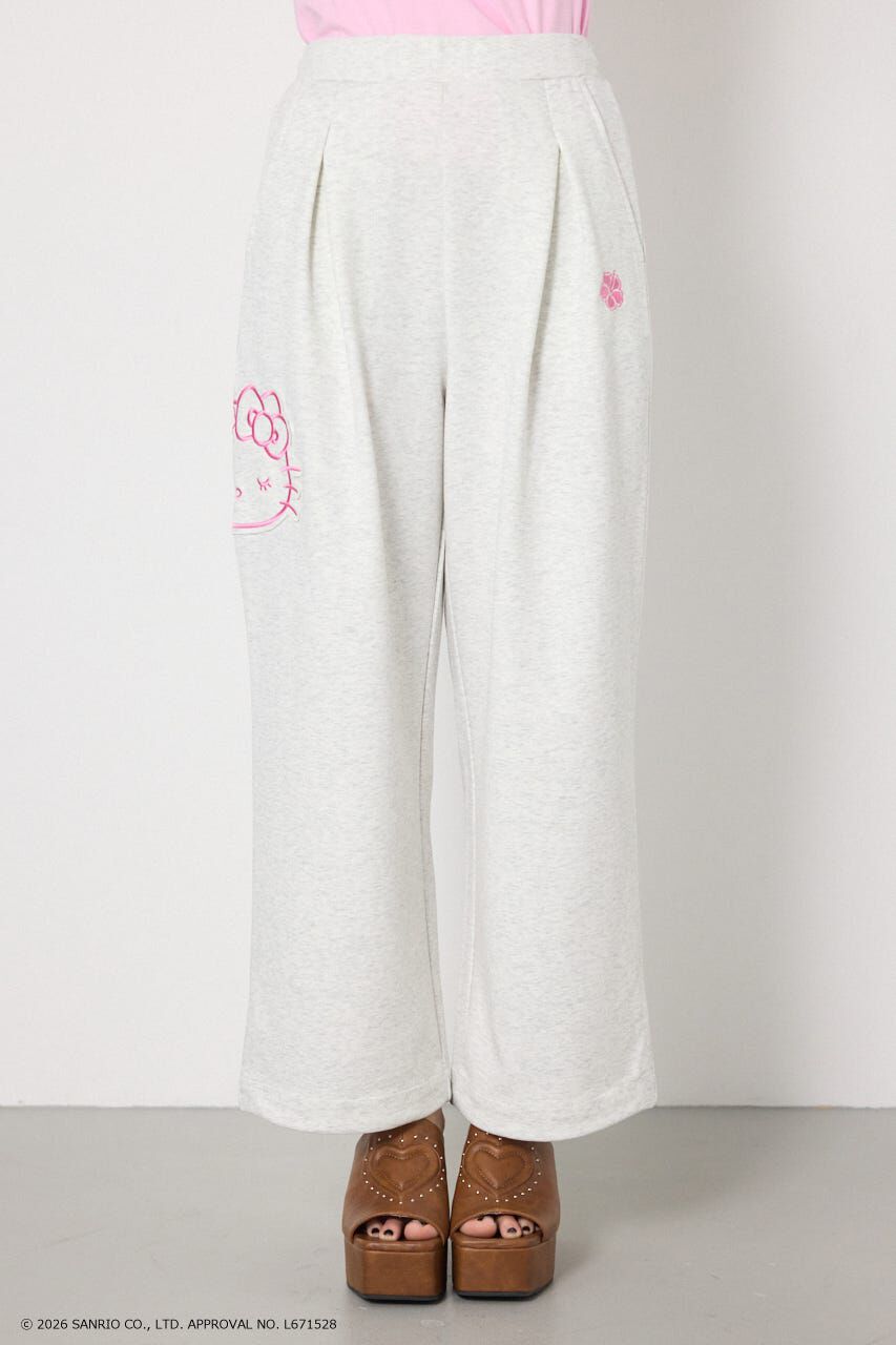 RODEO CROWNS「(HELLOKITTY)アップリケスウェットパンツ」|その他|