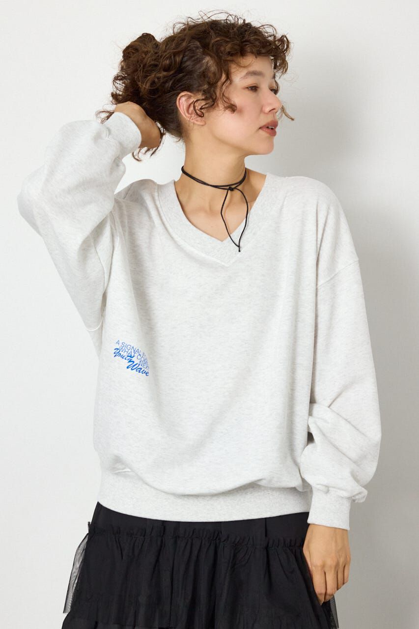 RODEO CROWNS「2WAYルーズスウェット」|パーカー|L/T.GRY1