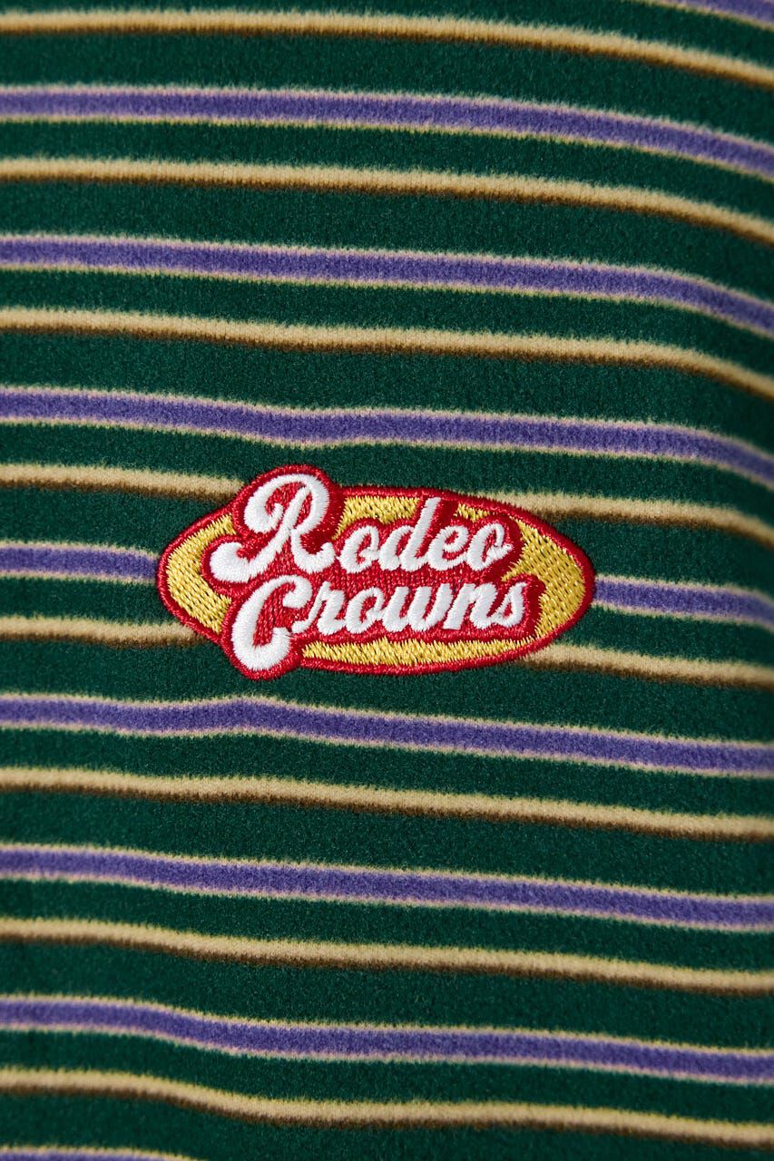 RODEO CROWNS「マルチボーダーベロアトップス」|Tシャツ・カットソー|