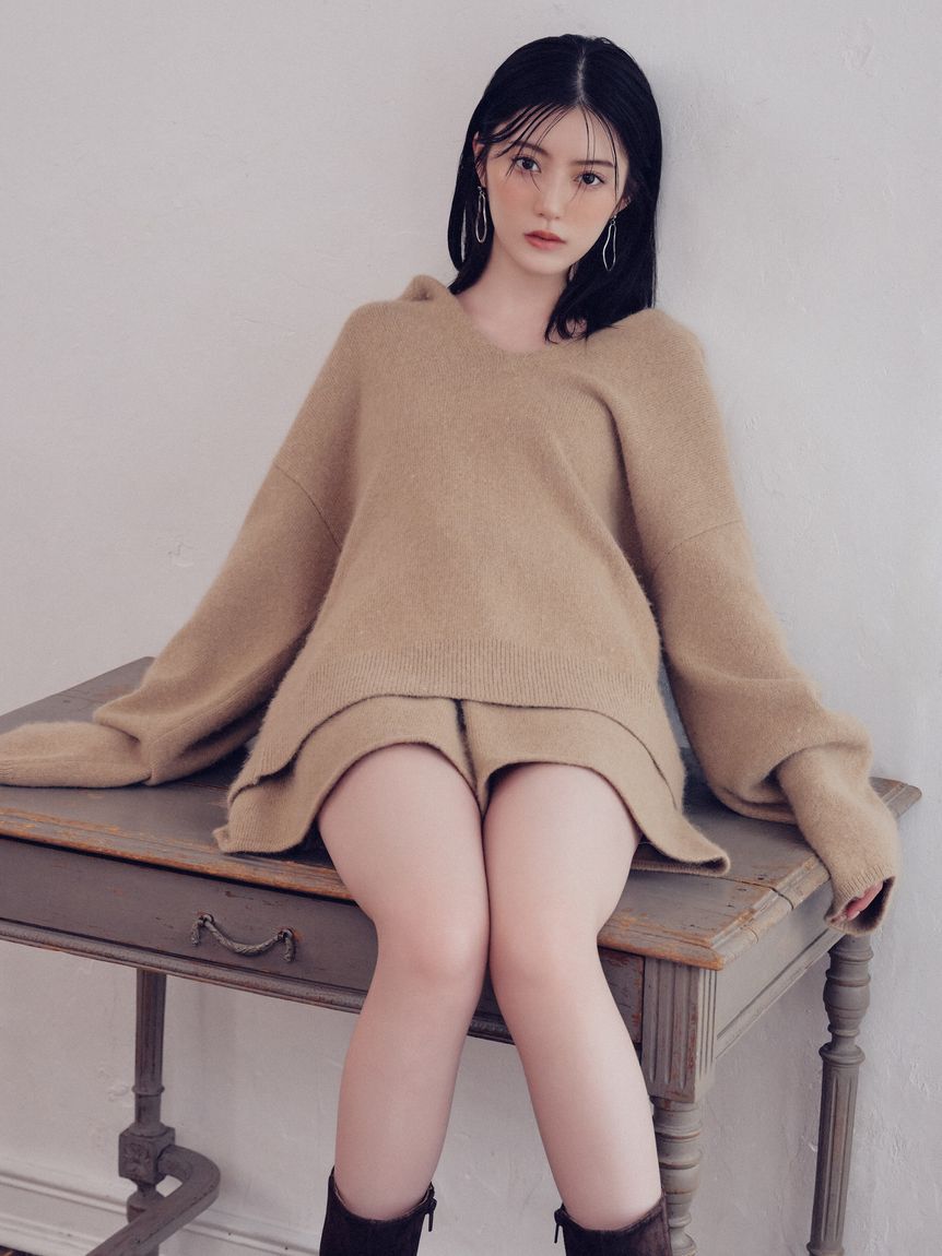 FRAY I.D「フラッフィーニットショートパンツ」|その他|