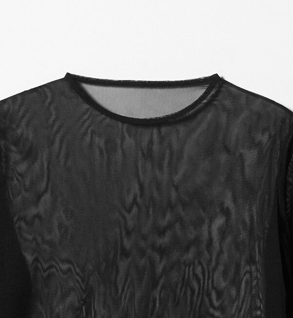 UNITED ARROWS「チュール ジャージー カットソー」|Tシャツ・カットソー|