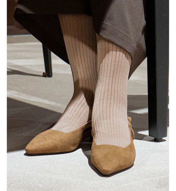 UNITED ARROWS green label relaxing「＜MAEE＞コンプレッションソックス（コットンリブ）/ 着圧ソックス / 靴下」|ソックス|