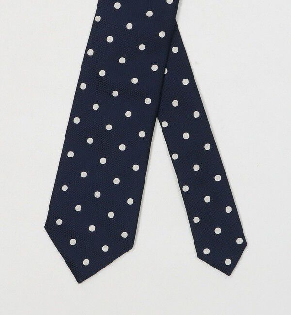 UNITED ARROWS green label relaxing「＜partitura＞8.0cm ドット1 ネクタイ」|ネクタイ・蝶ネクタイ|