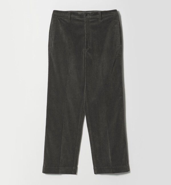 STEVEN ALAN「＜Steven Alan＞ 9W コーデュロイ ワーク スラックス」|チノ|DK.GRAY