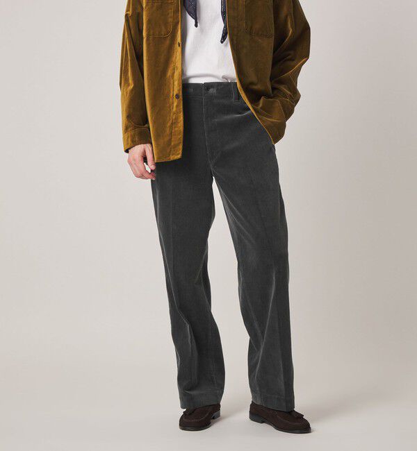 STEVEN ALAN「＜Steven Alan＞ 9W コーデュロイ ワーク スラックス」|チノ|