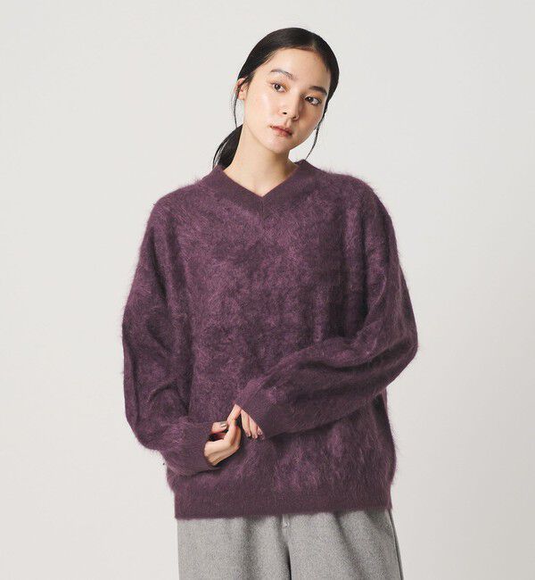 BEAUTY&YOUTH UNITED ARROWS「カシミヤ Vネック ニットプルオーバー」|ニット・セーター|