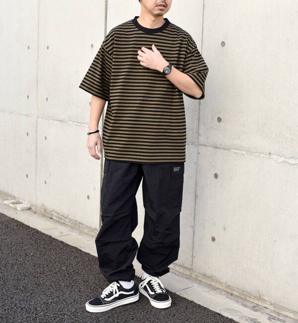 SHIPS any「SHIPS any: ベーシック ボーダー リラックス Ｔシャツ 24SS◇」|Tシャツ・カットソー|