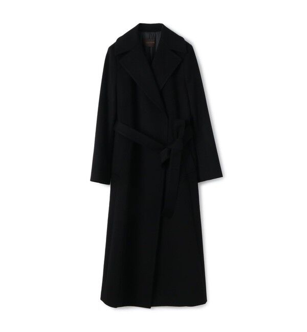 TOMORROWLAND collection「スーパーカシミヤ ベルテッドコート」|その他|19 ブラック