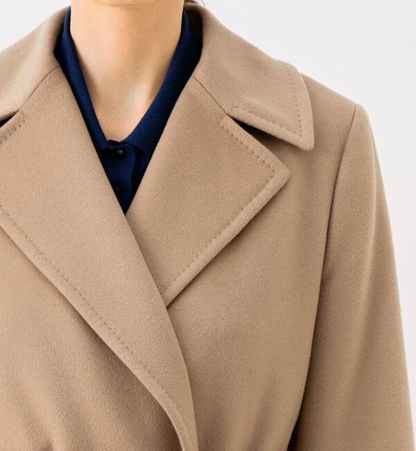 TOMORROWLAND collection「スーパーカシミヤ ベルテッドコート」|その他|