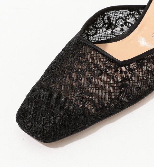 TOMORROWLAND GOODS「NEBULONI E.  LACE ミュールパンプス」|パンプス|