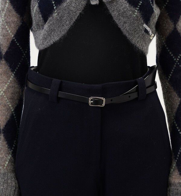 TOMORROWLAND GOODS「VENCZEL ASYMMETRICAL SLIM BE」|ベルト|