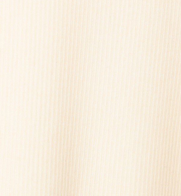 NOLLEY'S sophi「《アンサンブル対応》《手洗い可能》カシミヤ混リブUネックプルオーバー」|ニット・セーター|