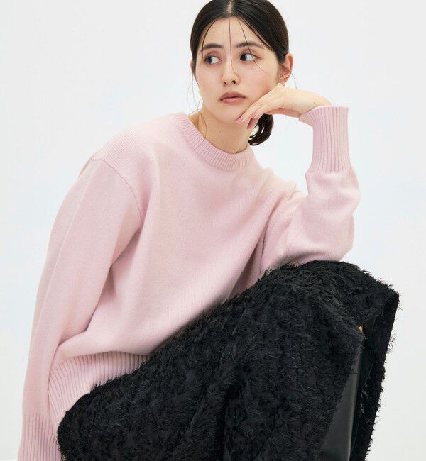 NOLLEY'S「【WEB＆店舗限定カラーあり】MUSICクルーネックプルオーバー」|ニット・セーター|