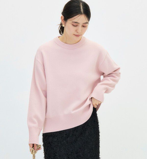 NOLLEY'S「【WEB＆店舗限定カラーあり】MUSICクルーネックプルオーバー」|ニット・セーター|