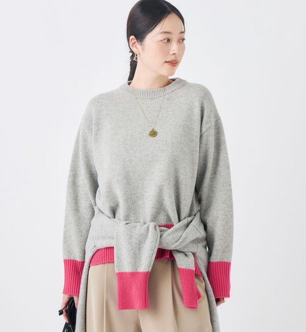 NOLLEY'S「【WEB＆店舗限定カラーあり】MUSICクルーネックプルオーバー」|ニット・セーター|