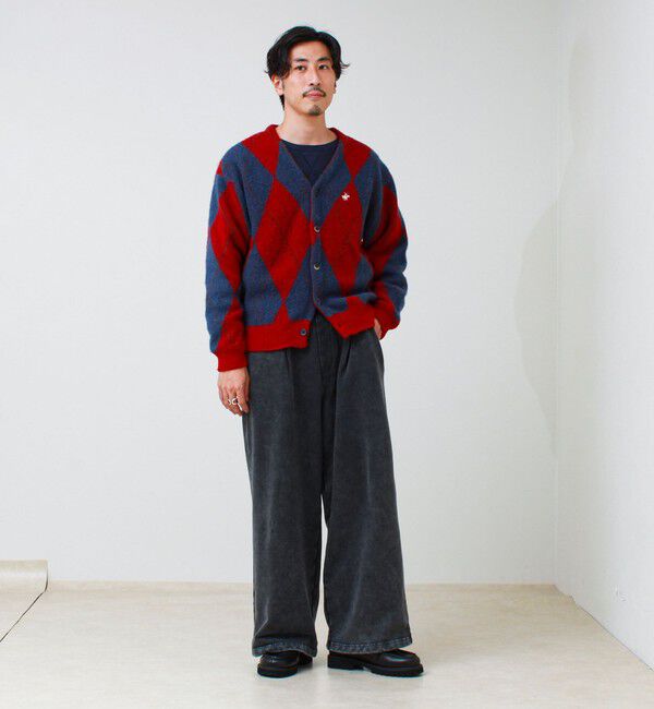 GLOSTER「【同素材パーカーあり】スノーウォッシュ イージーワイドスウェットパンツ」|その他|