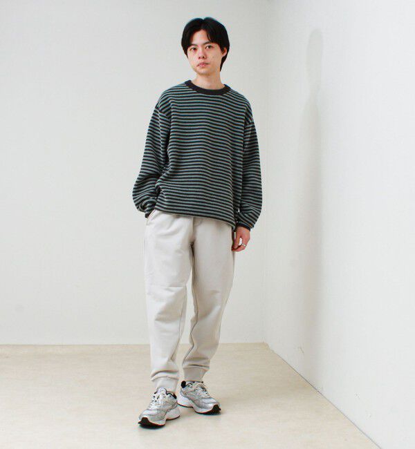 GLOSTER「【SOLOTEX/セットアップ対応】裏起毛ロングイージーパンツ」|チノ|