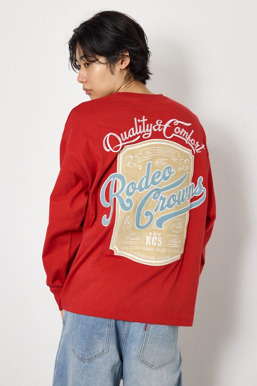RODEO CROWNS「シールドロゴロングスリーブTシャツ」|Tシャツ・カットソー|