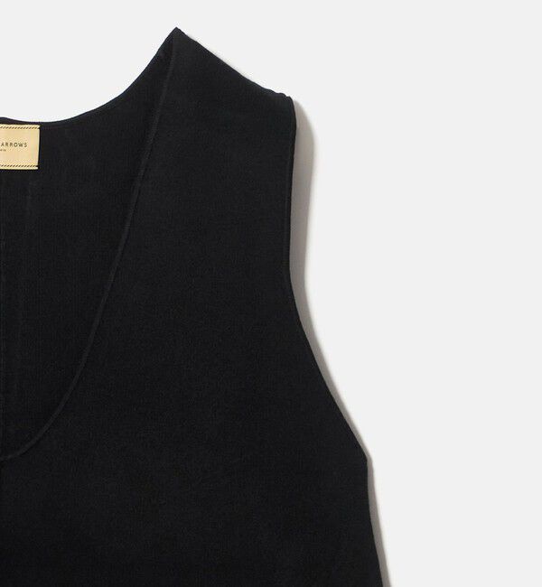UNITED ARROWS「ディープ Vネック ジャンパースカート」|ジャンパースカート|