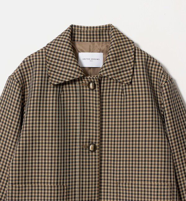 UNITED ARROWS「T/W ショート ジャケット」|ステンカラーコート|