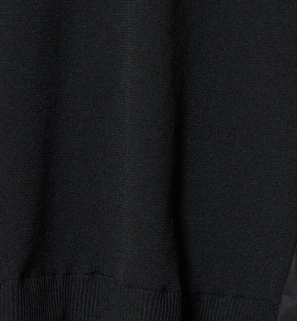 UNITED ARROWS「スカラップ コンビ ブラウス ニット」|ニット・セーター|
