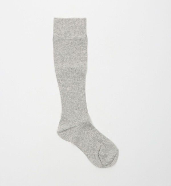 UNITED ARROWS green label relaxing「＜MAEE＞コンプレッションソックス（コットンリブ）/ 着圧ソックス / 靴下」|ソックス|LT.GRAY
