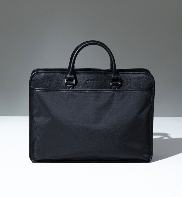 UNITED ARROWS green label relaxing「GLR エコペット 900 OX 2WAY ビジネス ブリーフケース」|ビジネスバッグ|BLACK