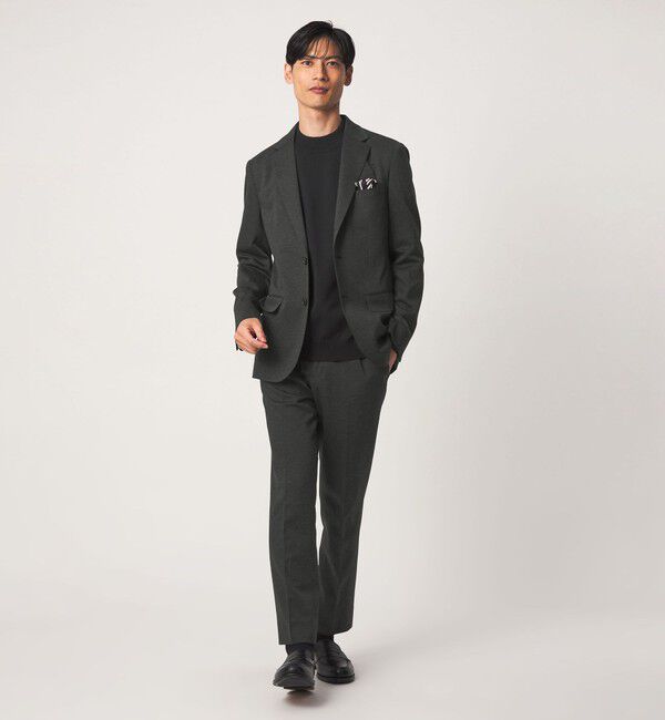 UNITED ARROWS green label relaxing「A+ TC ツイル スタンダード イージー NP セットアップ パンツ スラックス -ストレッチ-」|スラックス|