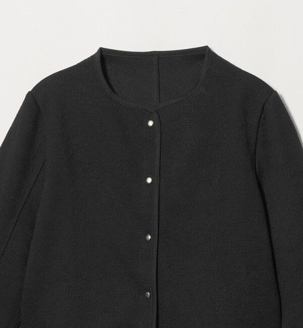 UNITED ARROWS green label relaxing「フクレ ジャガード カットソー ジャケット」|カーディガン|