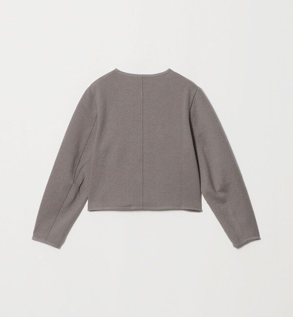 UNITED ARROWS green label relaxing「フクレ ジャガード カットソー ジャケット」|カーディガン|