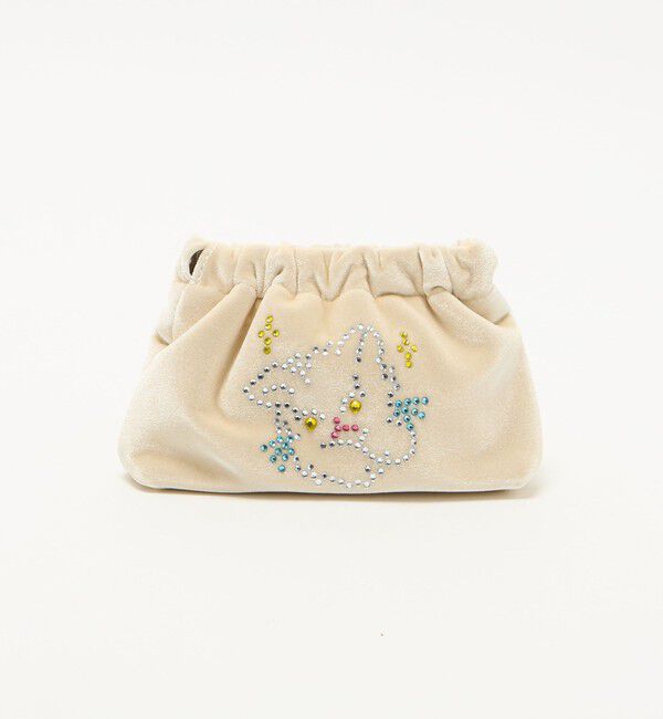 EMMEL REFINES「＜CASSELINI＞ホットフィックス ポーチ＜ Select by EMMEL REFINES ＞」|財布|OFF WHITE